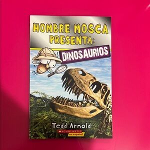 Scholastic Hombre Mosca Dinosaurios Book - New